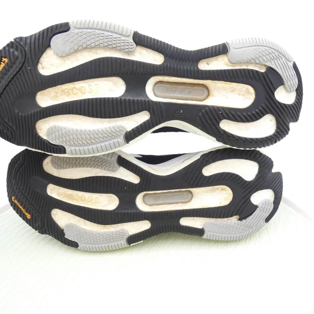 Adidas Solarglide 5 Mens Running Shoes Black White GX5468 Size 11
